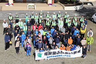 令和3年 建設業ふれあい事業（九戸村立戸田小学校）